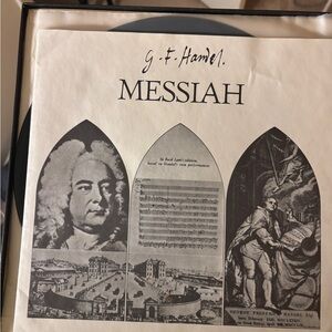 G.F. Handel Messiah Vinyl Record